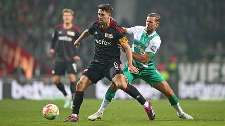Rani Khedira (links) ist bei Union unersetzlich.