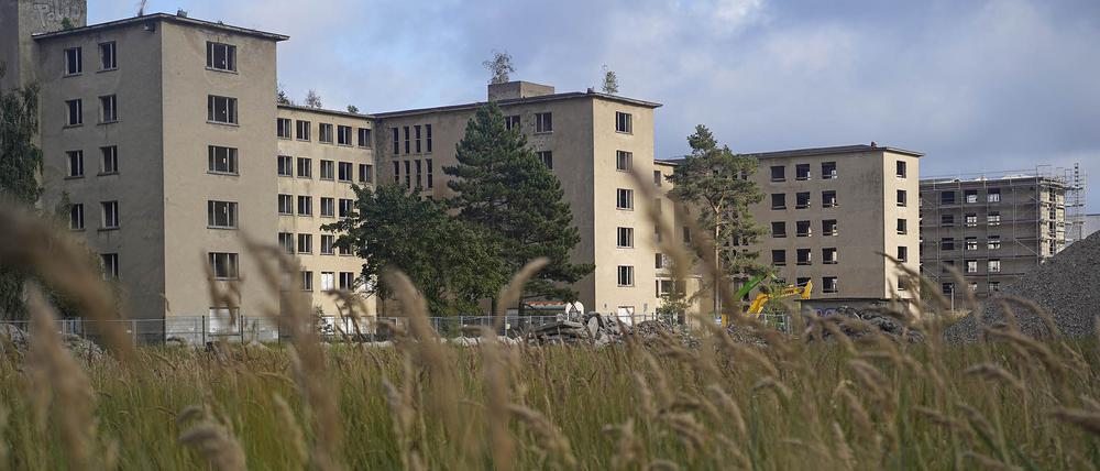 Beste Lage, Bauzustand unterschiedlich: Die 4,7 Kilometer lange Ferienanlage in Prora.