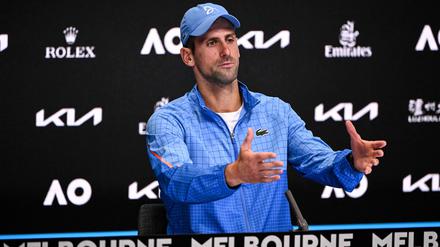 Novak Djokovic musste sich mal wieder erklären.