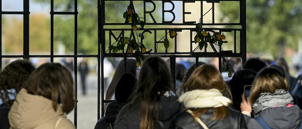 Die Gedenkstätte in Sachsenhausen wird am häufigsten von Brandenburger Schülern besucht.
