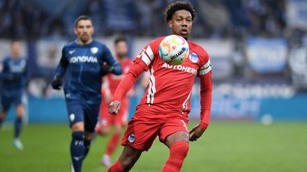 Jean-Paul Boetius steht vor seinem ersten Derby mit Hertha BSC gegen Union.
