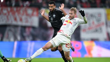 18. Spieltag Bundesliga: RB Leipzig gegen VfB Stuttgart.