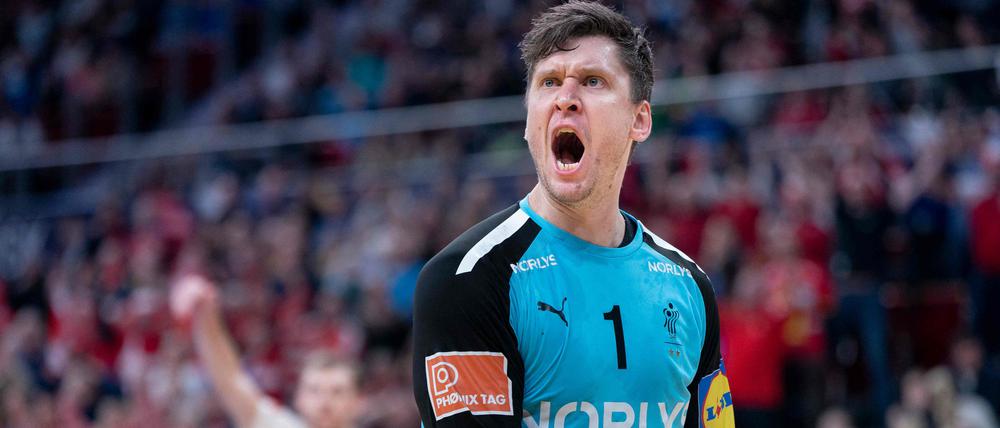 Niklas Landin hielt im Halbfinale gegen Spanien überragend.