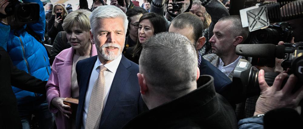 Petr Pavel zieht nun im März in die Prager Burg ein.