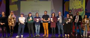 Die Preisträgerinnen von Angoulême.