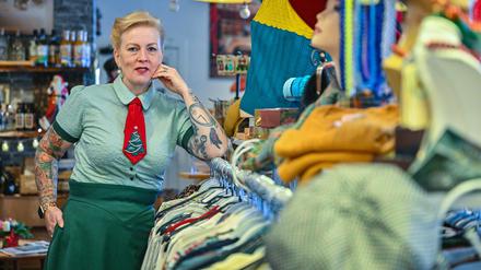 Anna Lehradt, Inhaberin vom Modeladen „Dotty&Dan“.