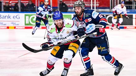 Kevin Clark und die Eisbären konnten sich in Iserlohn zu selten durchsetzen.