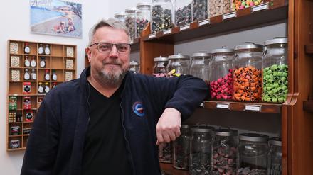 Dietmar Teickner führt das Lakritzkontor.