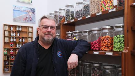 Dietmar Teickner führt das Lakritzkontor.