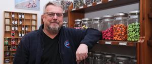 Dietmar Teickner führt das Lakritzkontor.