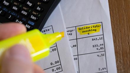 Der Soli ist nach Ansicht des Bundesfinanzhofs seit 2019 verfassungswidrig.