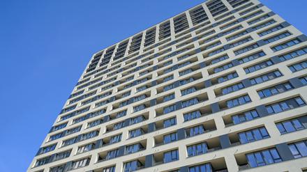 Wohnhochhaus der Howoge, Liese, Frankfurter Allee 218, Lichtenberg.