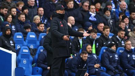 Jürgen Klopp im Stadion.