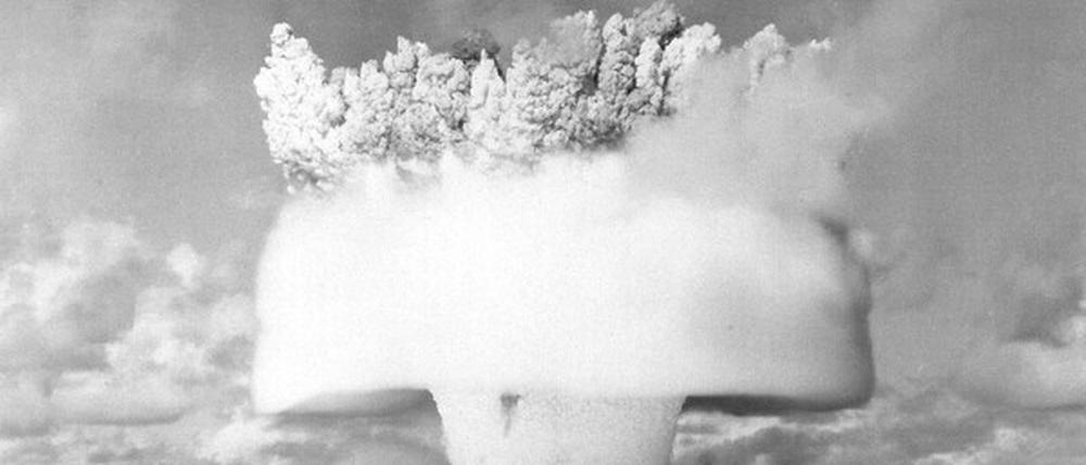 Toxische Faszination. Der zweite Nukleartest namens Baker im Rahmen der Operation Crossroads auf dem Bikini-Atoll 1946.