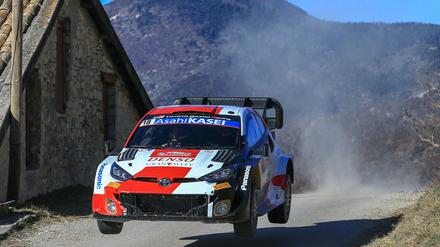 Toyota GR Yaris bei der Rallye Automobile Monte Carlo.