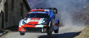 Toyota GR Yaris bei der Rallye Automobile Monte Carlo.