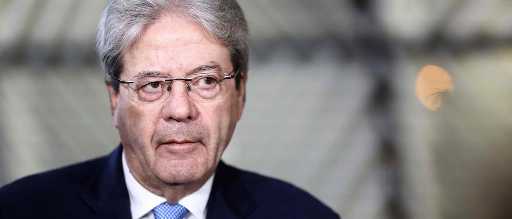 EU-Wirtschaftskommissar Gentiloni ist sicher, dass die EU „neues Geld“ benötigt.
