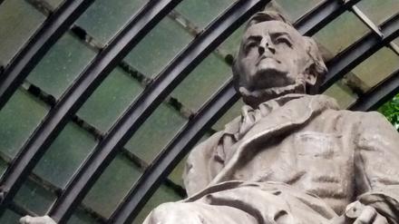 Berlin, Tiergarten , das Richard-Wagner-Dennkmal an der Tiergartenstraße Foto: Kai-Uwe Heinrich