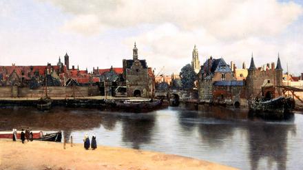 Die „Anischt von Delft“, ein Gemälde von Johannes Vermeer