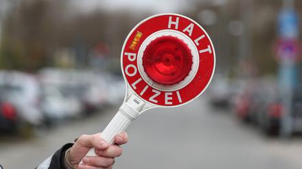 Halt, Polizei! (Symbolbild)