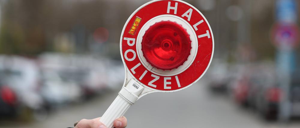 Halt, Polizei! (Symbolbild)