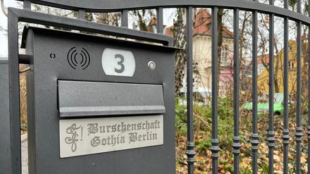 Das „Gotenhaus“: Die Burschenschaft Gothia hat ihren Sitz in einer Villa in Zehlendorf-Mitte.