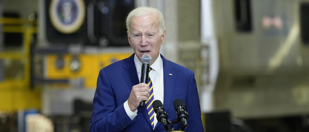 Joe Biden, Präsident der USA, hat seit seiner Kindheit mit Stottern zu kämpfen.