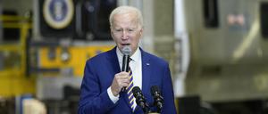 Joe Biden ist Präsident der USA.