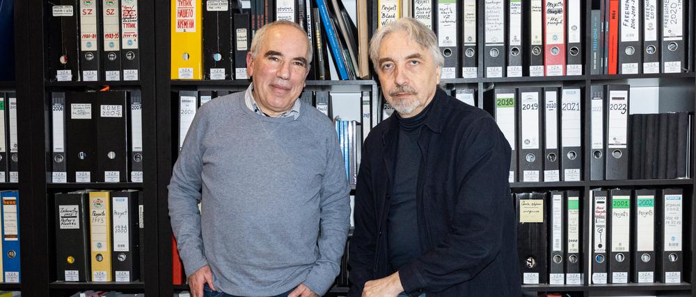 Yuri Albert und Vadim Zakharov.