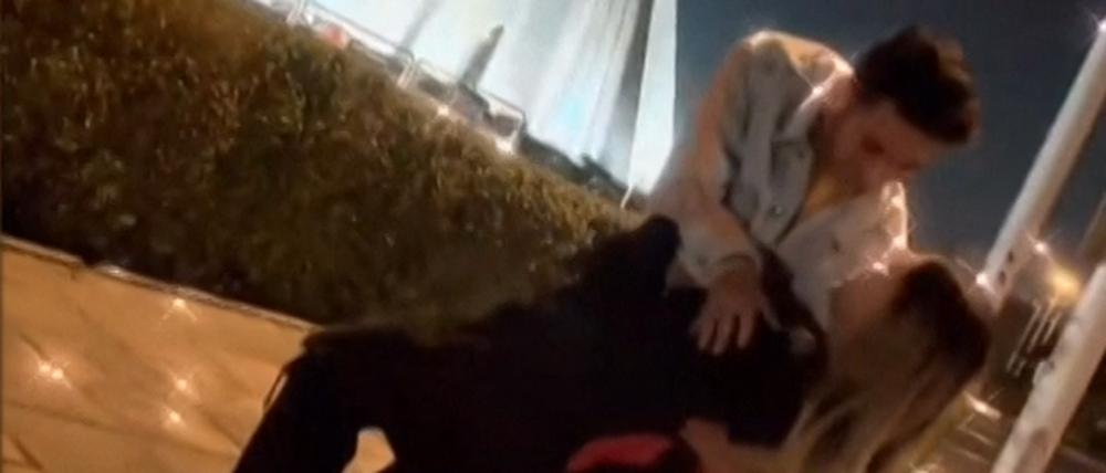 Screenshot aus dem Tanzvideo.