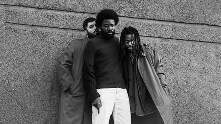 Die britische Band Young Fathers.