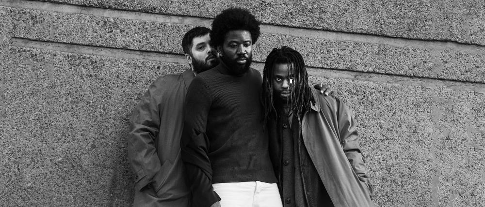 Die britische Band Young Fathers.