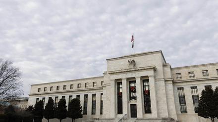 Das Gebäude der US-Notenbank. 