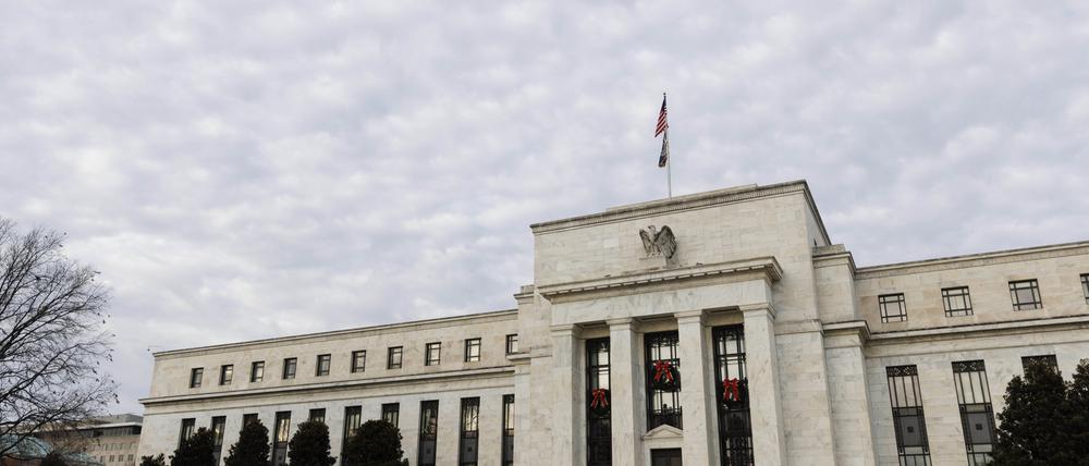 Das Gebäude der US-Notenbank. 