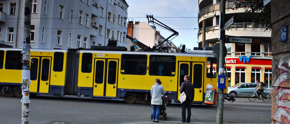Straßenszenen der Boxhagener Straße in Berlin Friedrichshain. Foto: doris spiekermann-klaas