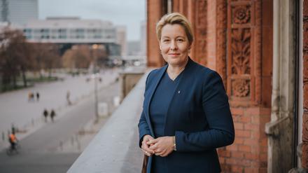 Seit Dezember 2021 regiert Franziska Giffey Berlin. Die Wiederholungswahl könnte für sie zum politischen Endspiel werden.