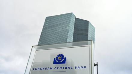 Die Zentrale der Europäischen Zentralbank (EZB) in Frankfurt.