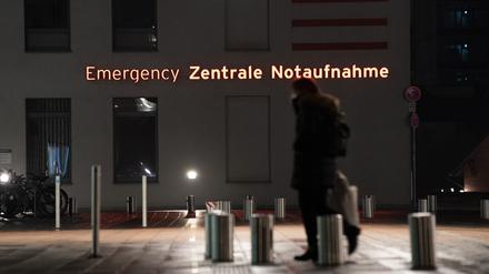 Die Charité-Notaufnahme in Berlin-Mitte.