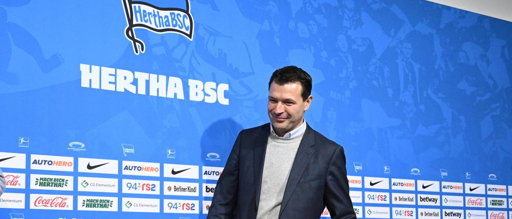 Freundlich, korrekt, umgänglich. Über Herthas neuen Sportdirektor Benjamin Weber verliert niemand ein böses Wort.