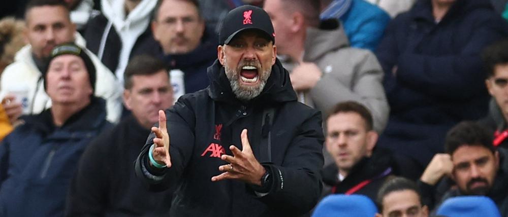 Jürgen Klopp hat in dieser Saison am Spiel seiner Mannschaft viel zu monieren.