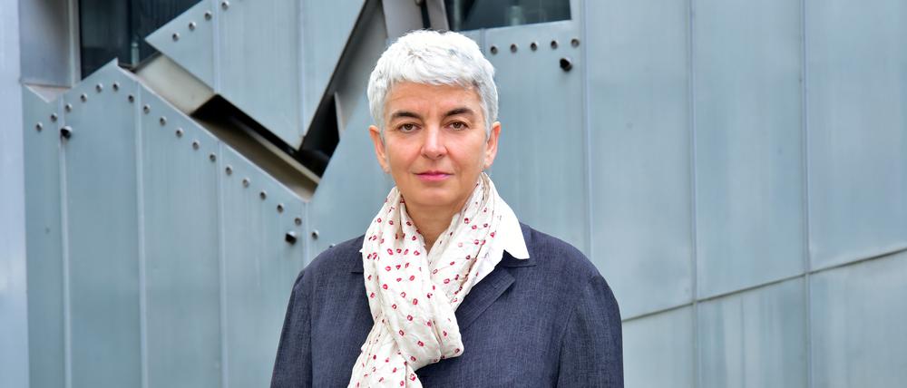 Hetty Berg, die Direktorin des Jüdischen Museums in der Lindenstraße in Berlin Kreuzberg.