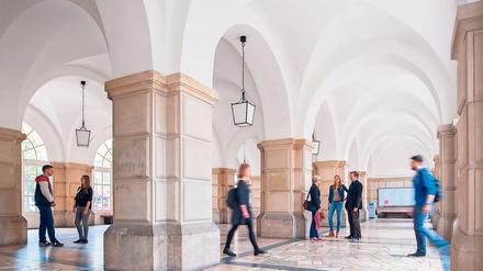 Die Hochschule für Wirtschaft und Recht. Wissenschaft habe mit Kultur die größte Strahlkraft für Berlin, sagt HWR-Präsident Zaby.