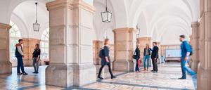 Die Hochschule für Wirtschaft und Recht. Wissenschaft habe mit Kultur die größte Strahlkraft für Berlin, sagt HWR-Präsident Zaby.