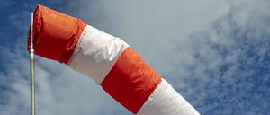 Ein Windsack (Symbolbild).