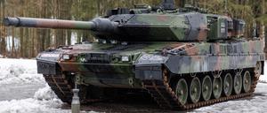 Ein Leopard-Panzer.