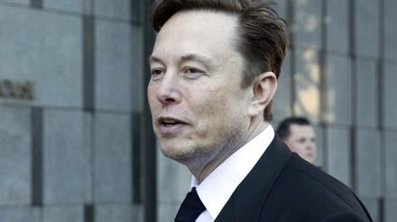 Der Unternehmer Elon Musk.