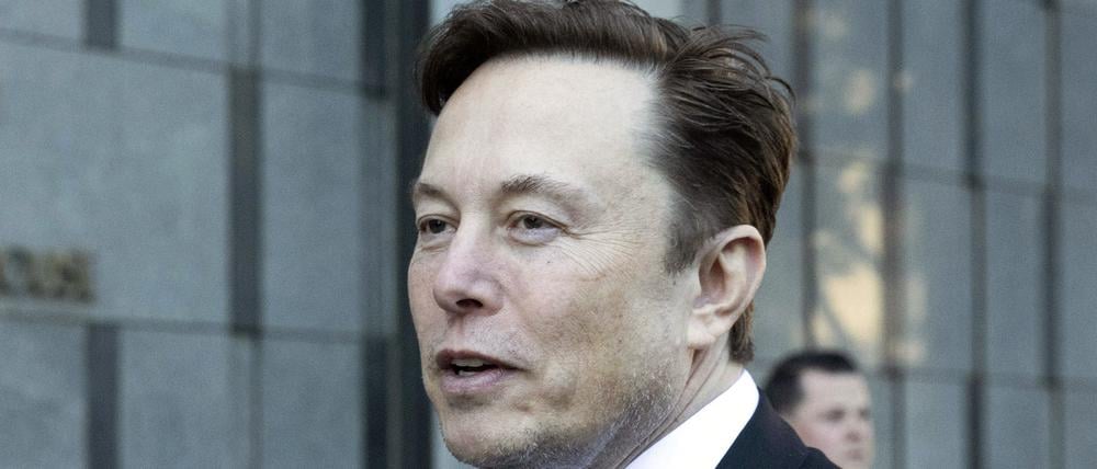 Der Unternehmer Elon Musk.