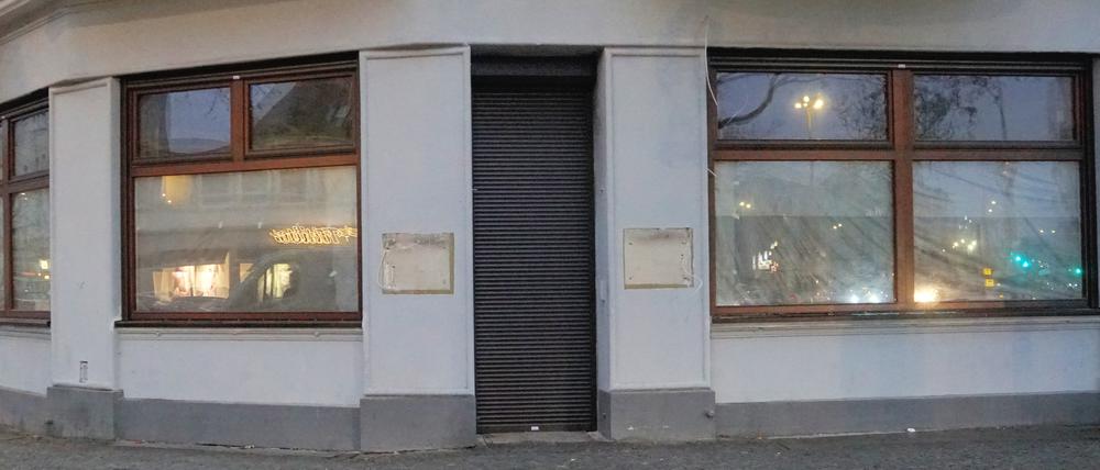 Seit einem Brand ist das Gasthaus Wendel in Charlottenburg geschlossen.