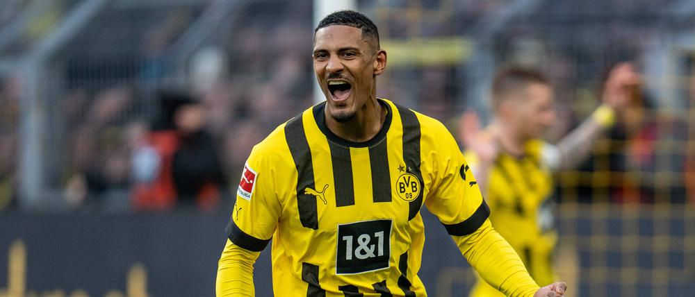 Sebastien Haller hatte am Sonnabend viel zu bejubeln, er traf selbst zum 3:1.