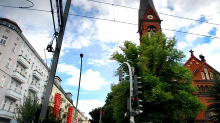 Prenzlauer Allee, Ecke Immanuelkirchstraße.
